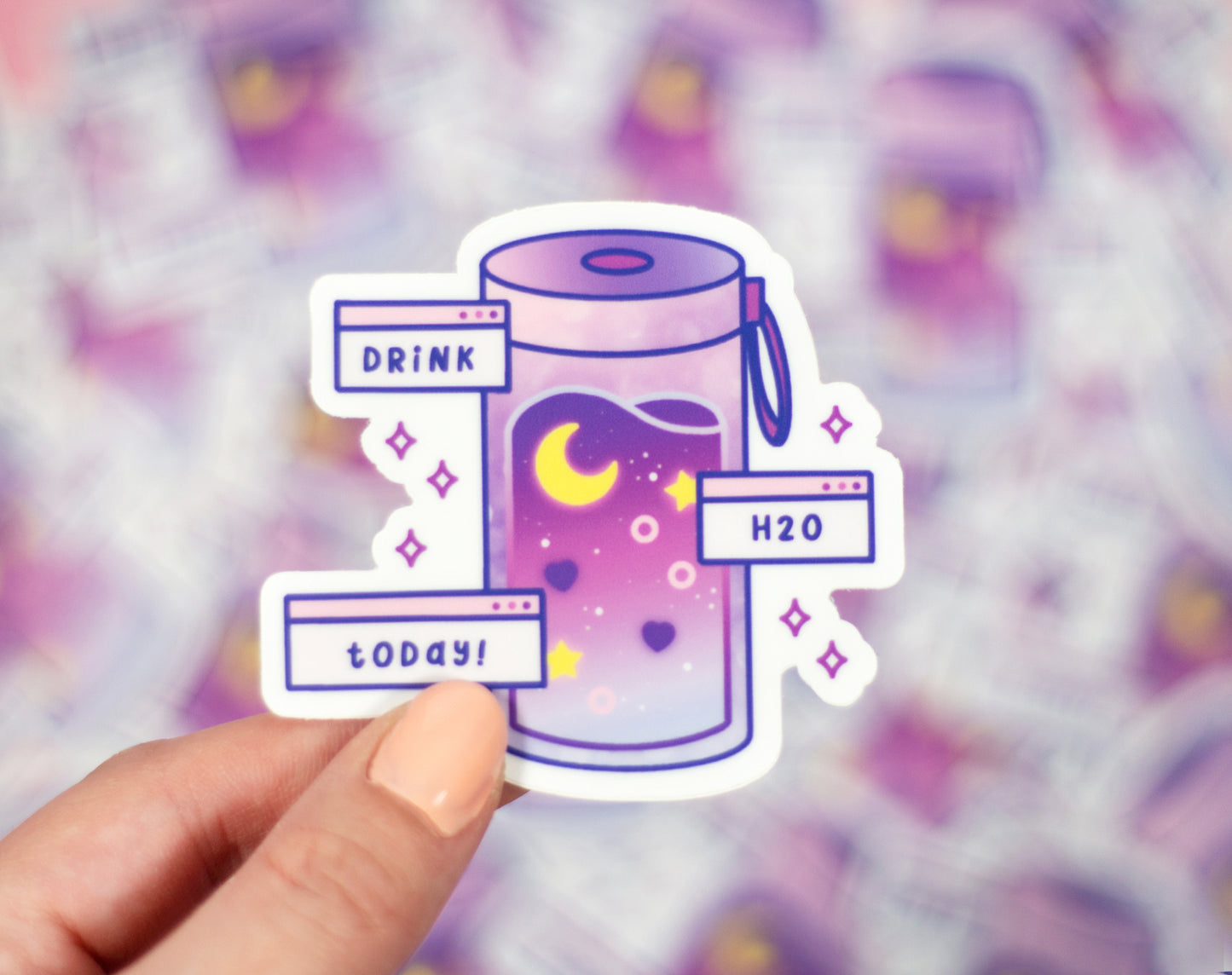 Drink Water Sticker