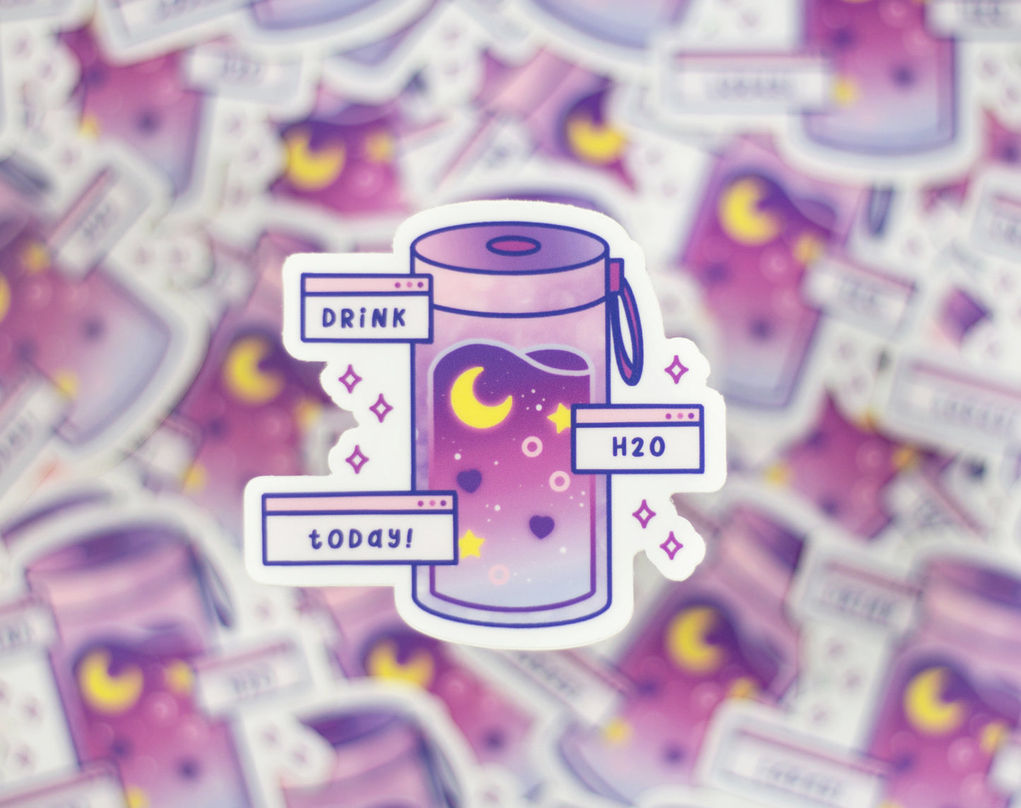 Drink Water Sticker