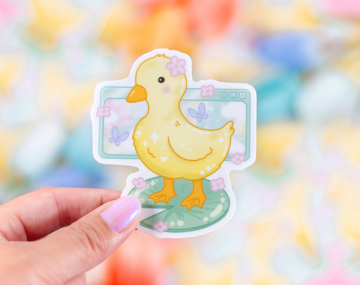 Duck Sticker
