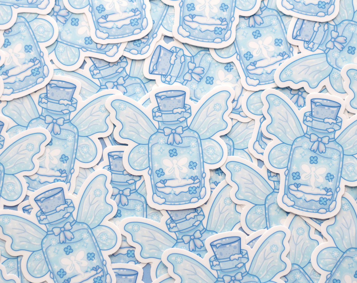 Frozen Fairy Bottle Sticker