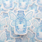 Frozen Fairy Bottle Sticker