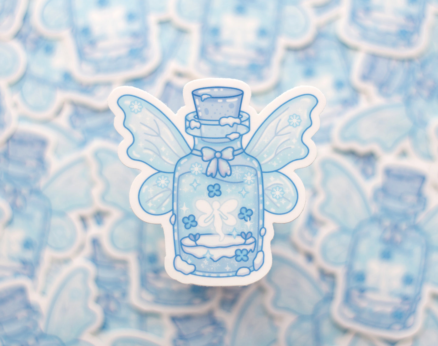 Frozen Fairy Bottle Sticker