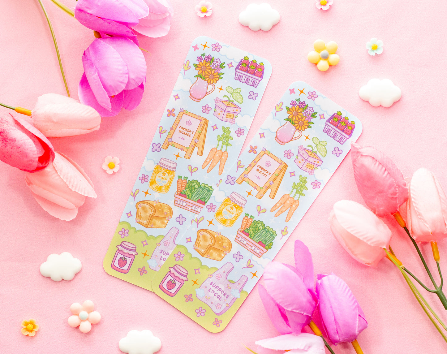 Farmers Market Bookmark