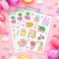 Farmers Market Sticker Sheet