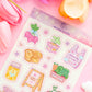 Farmers Market Sticker Sheet
