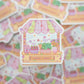 Farmers Market Stall Sticker