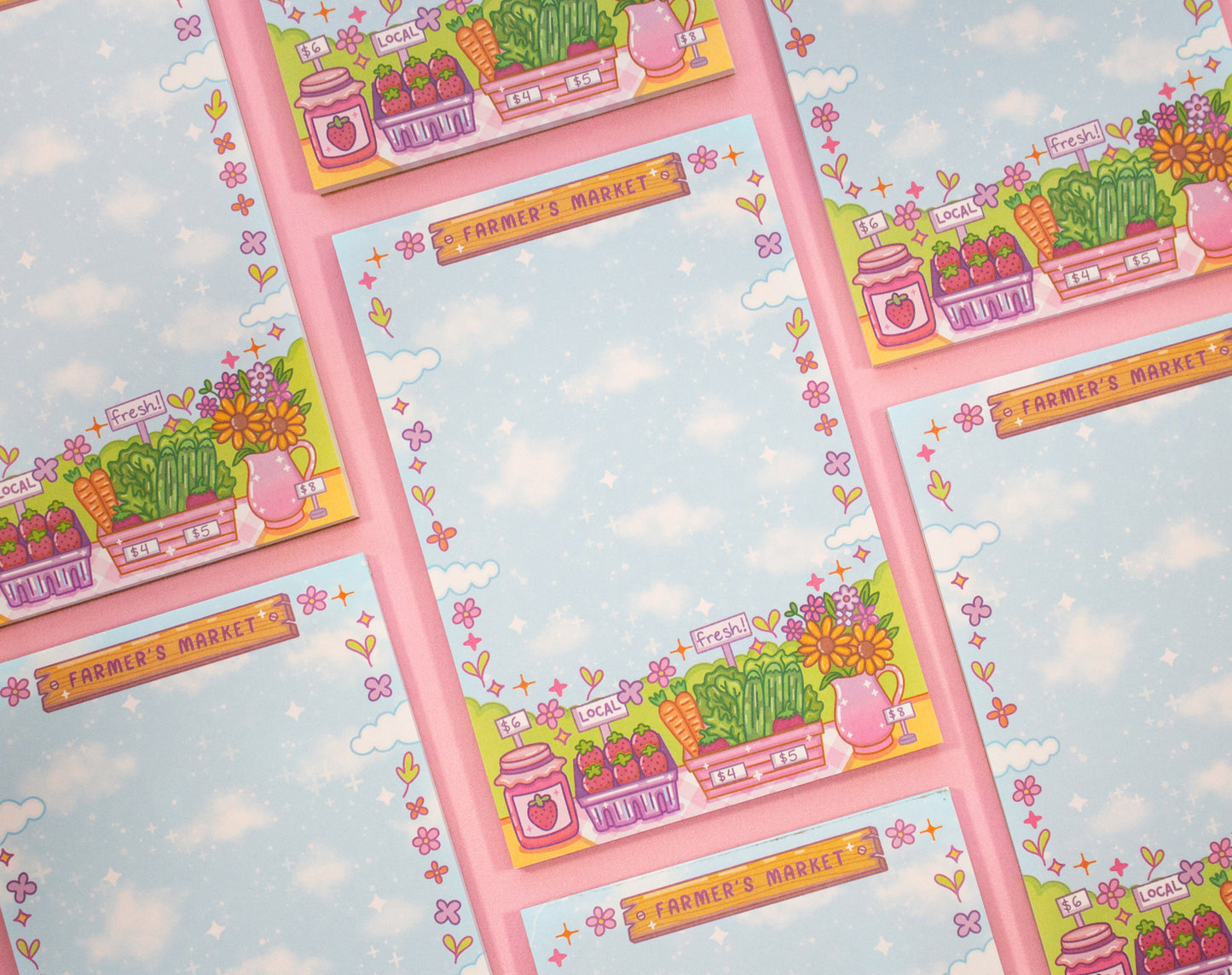 Farmers Market Notepad