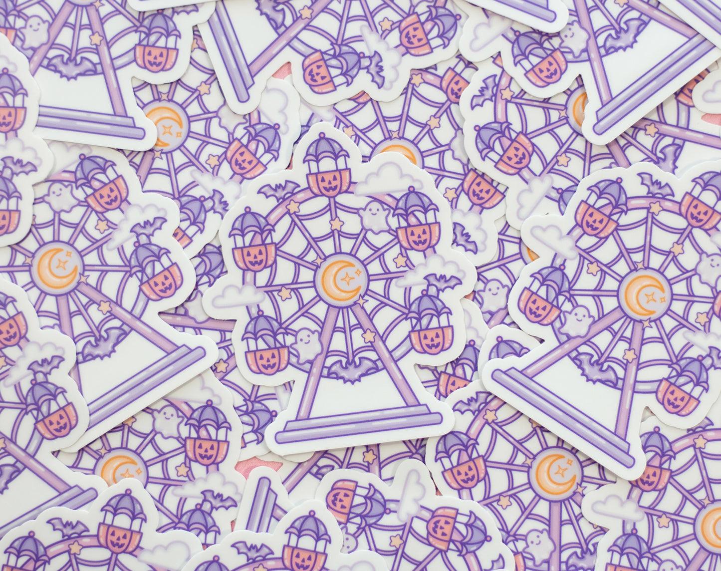 Midnight Ferris Wheel Sticker
