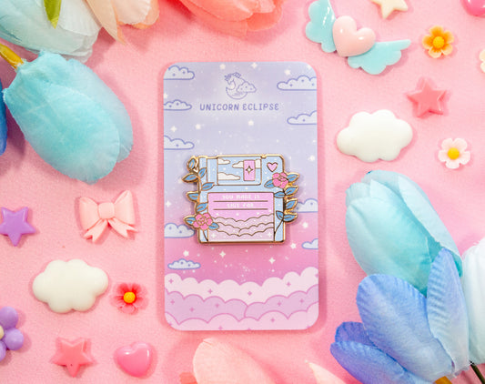 Floppy Disk Enamel Pin