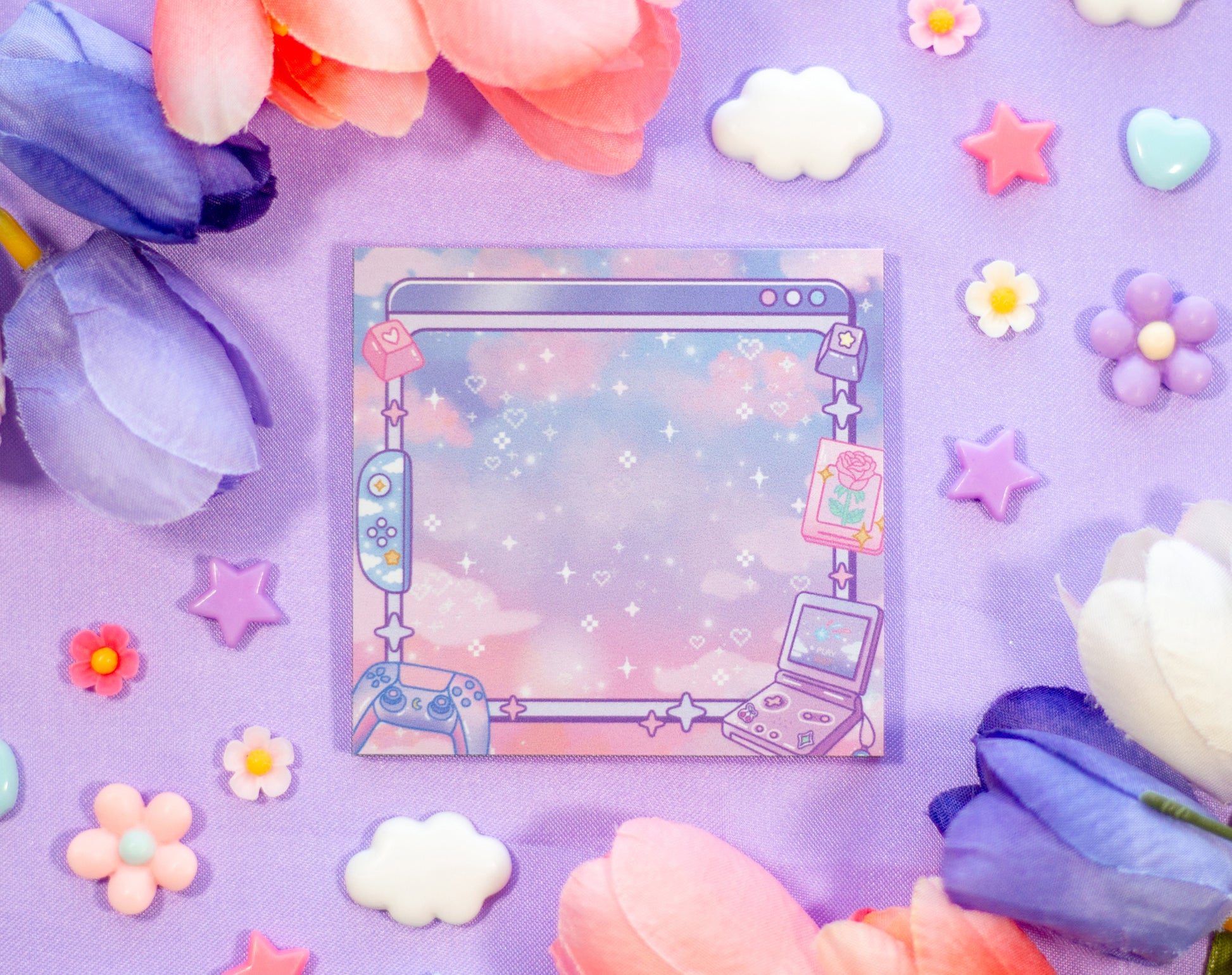 Game Time Sticky Notes – Unicorn Eclipse