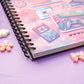 Game Time Spiral Lined Notebook (7x9")