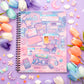 Game Time Spiral Lined Notebook (7x9")