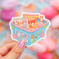 Shopping Basket Sticker