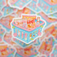 Shopping Basket Sticker