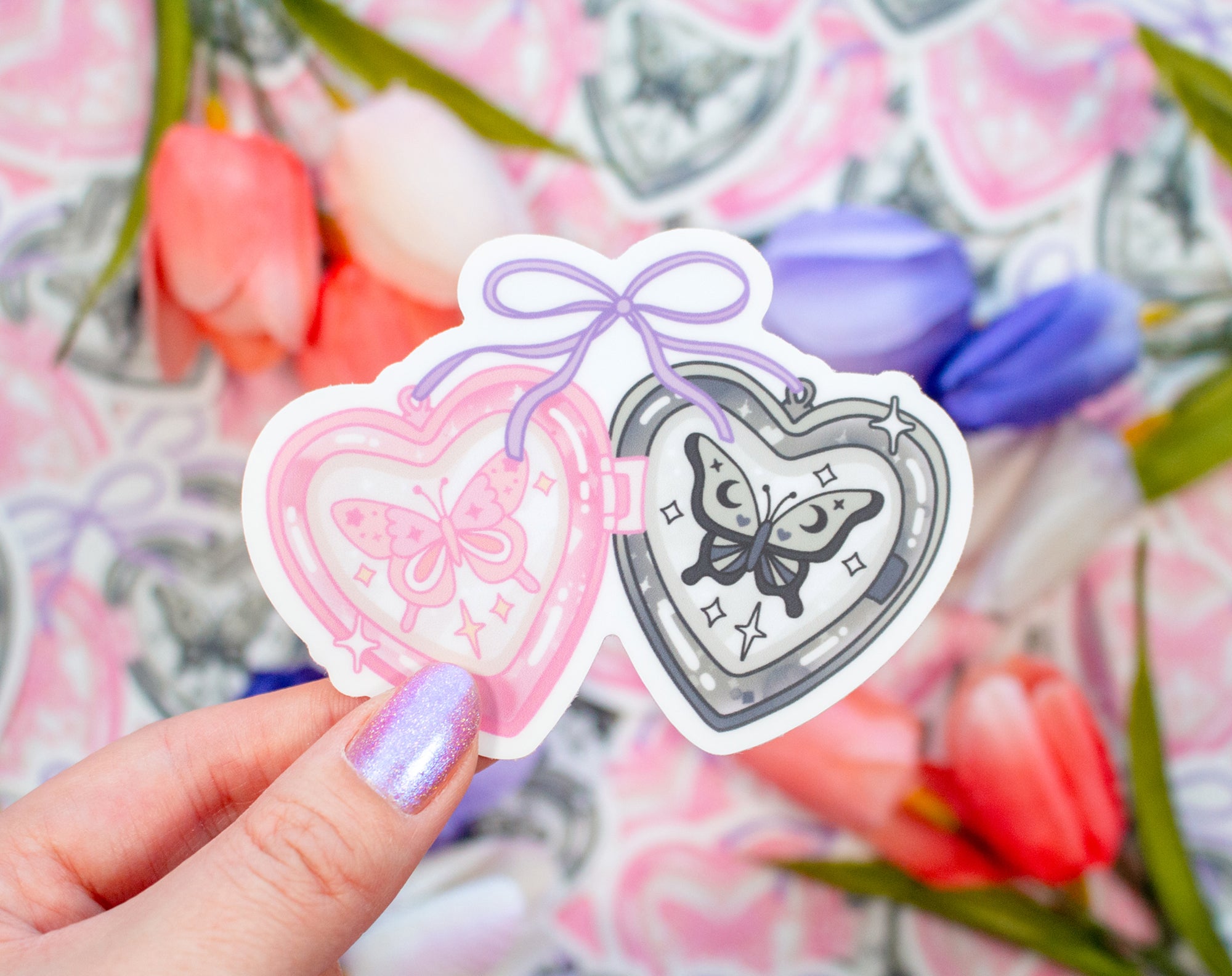 Heart Locket Sticker – Unicorn Eclipse
