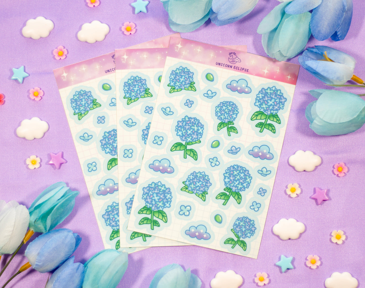 Hydrangea Dreams Sticker Sheet