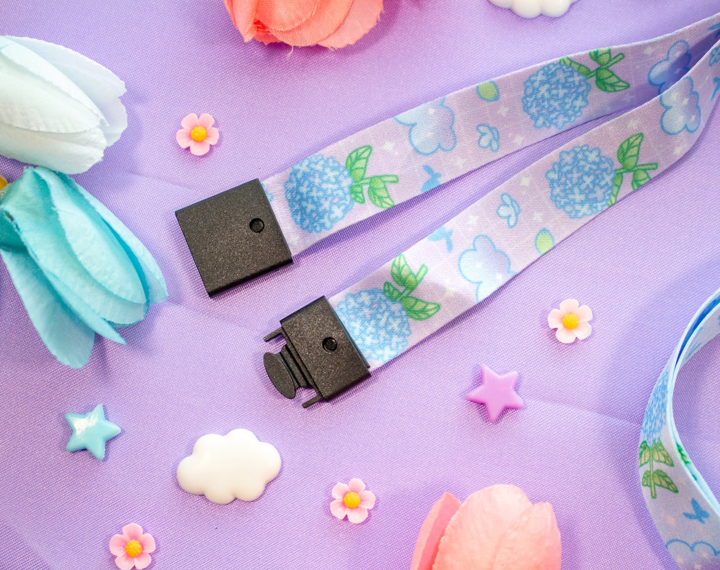 Hydrangea Dreams Lanyard