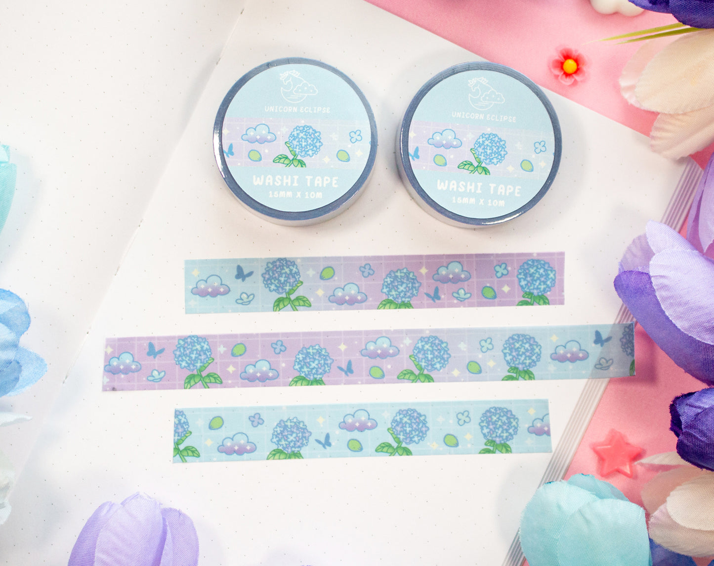 Hydrangea Dreams Washi Tape