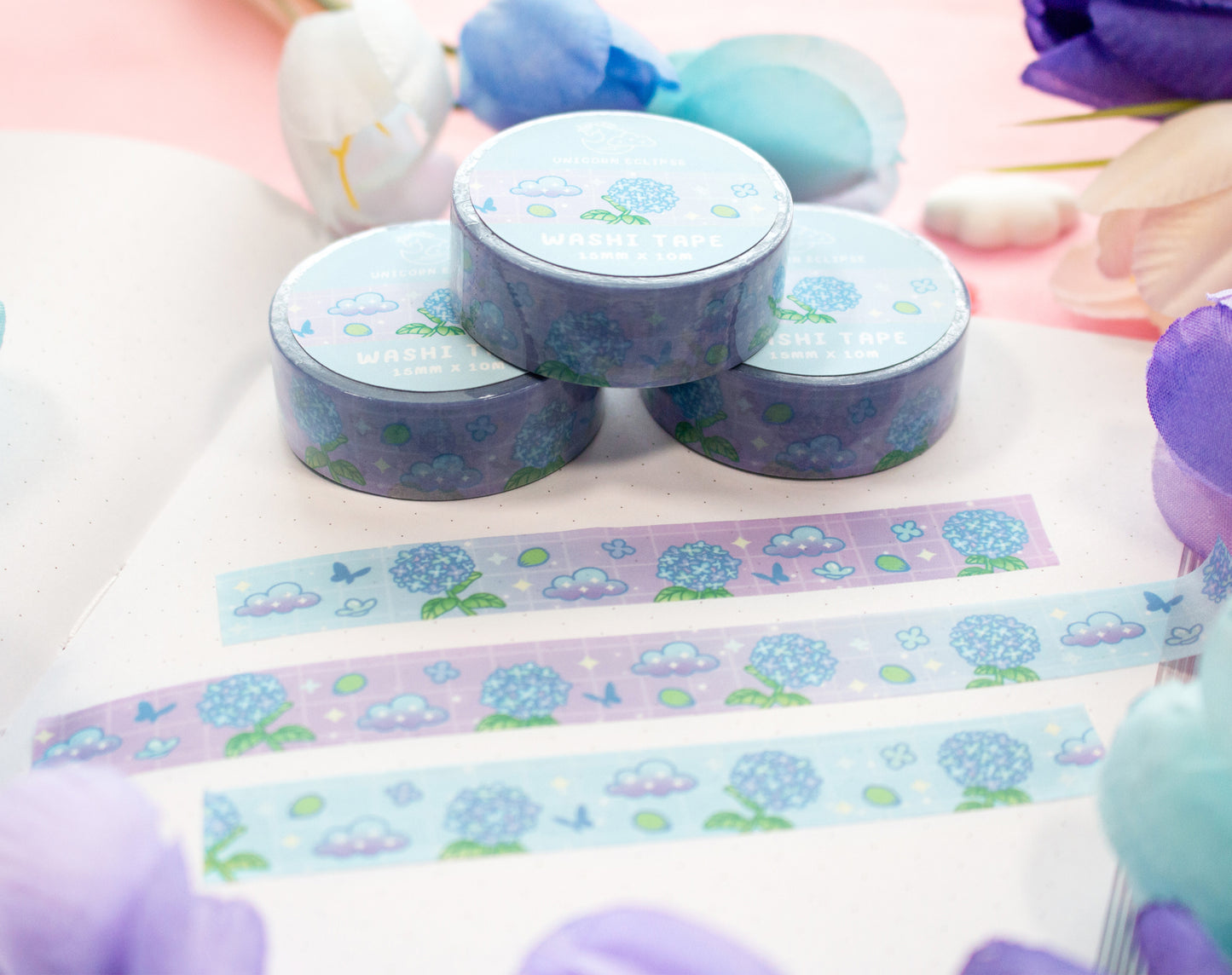 Hydrangea Dreams Washi Tape