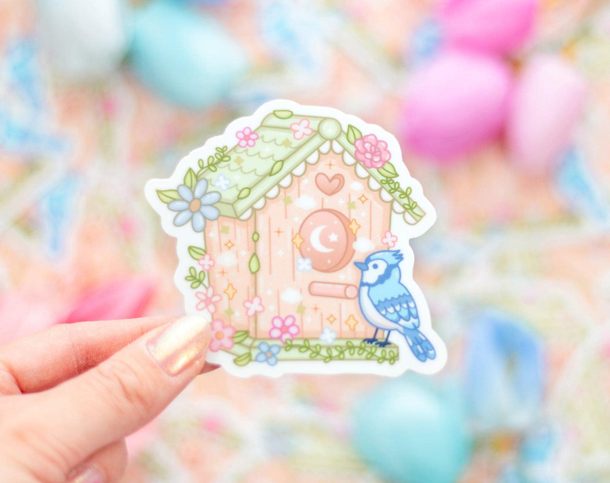 Birdhouse Sticker
