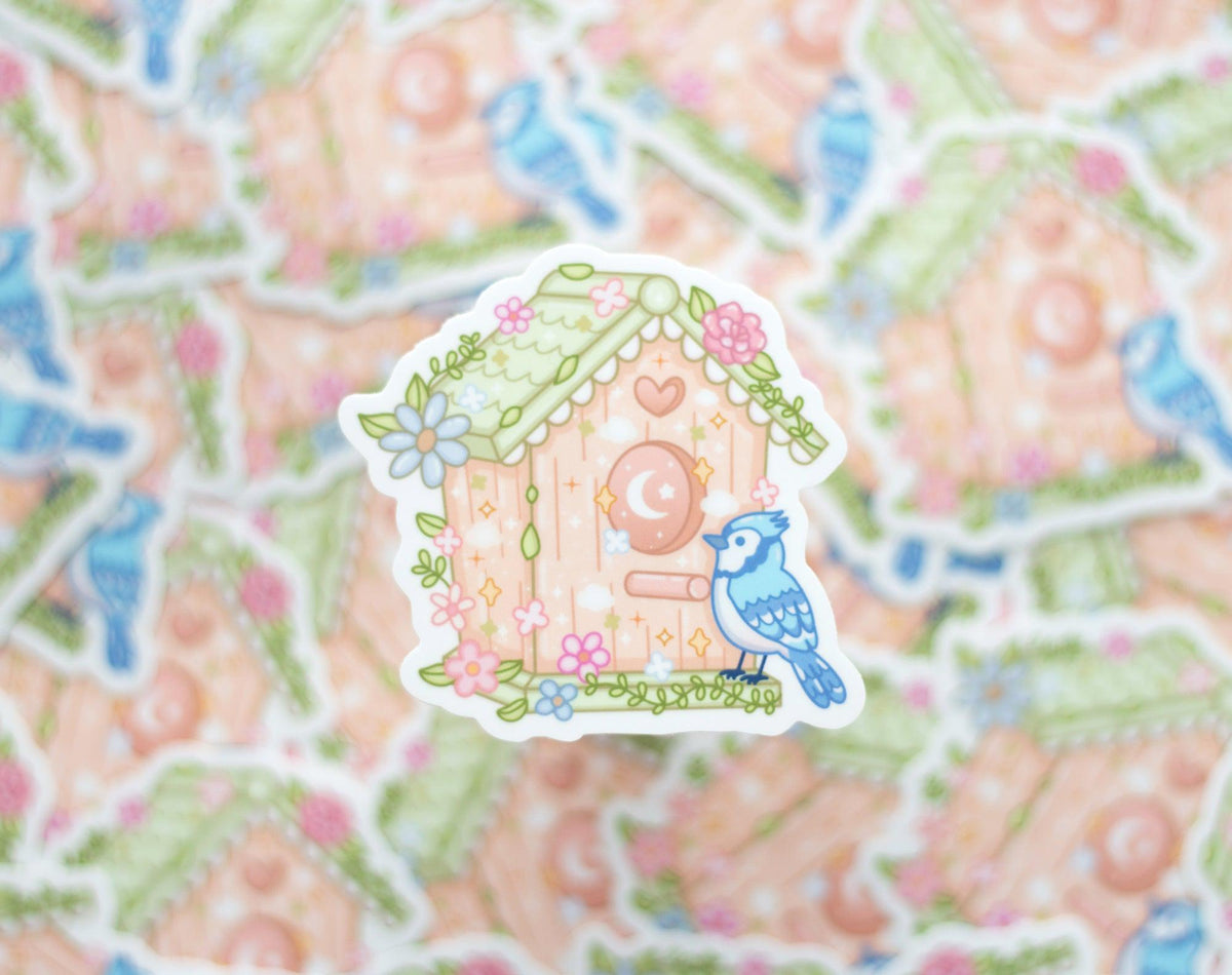 Birdhouse Sticker