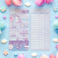Laundromat Reading Log Bookmark