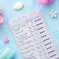 Laundromat Reading Log Bookmark