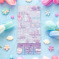 Laundromat Reading Log Bookmark
