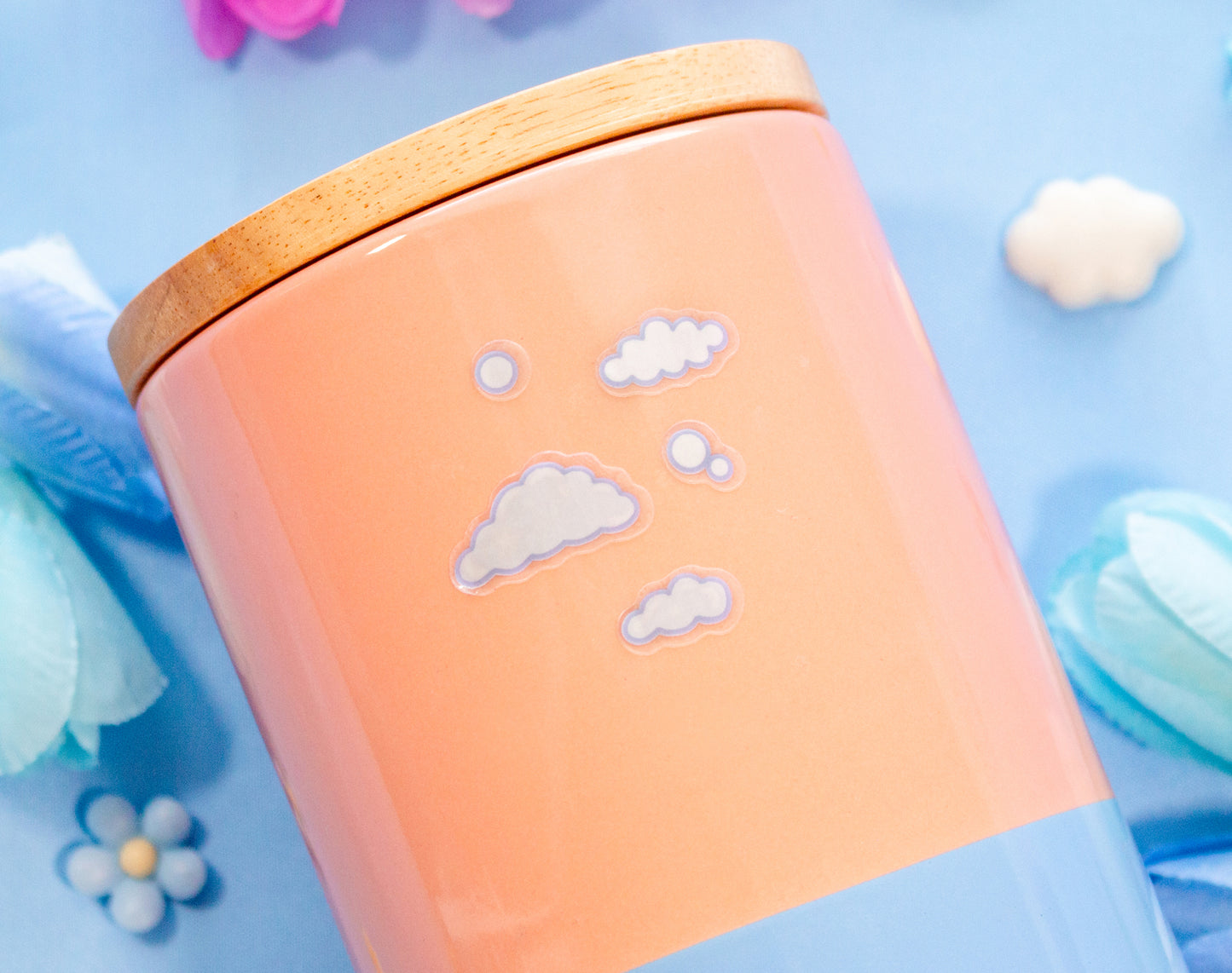 Laundromat Clear Deco Sticker Sheet
