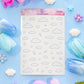 Laundromat Clear Deco Sticker Sheet