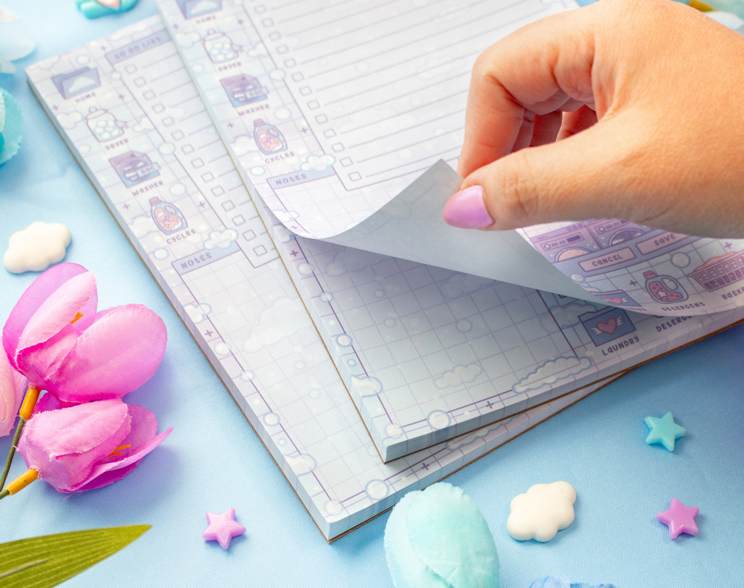 Laundromat Daily Planner Pad