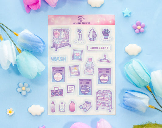 Laundromat Sticker Sheet