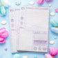 Laundromat Daily Planner Pad