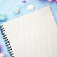 Laundromat Spiral Lined Notebook (7x9")