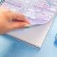 Laundromat Spiral Lined Notebook (7x9")