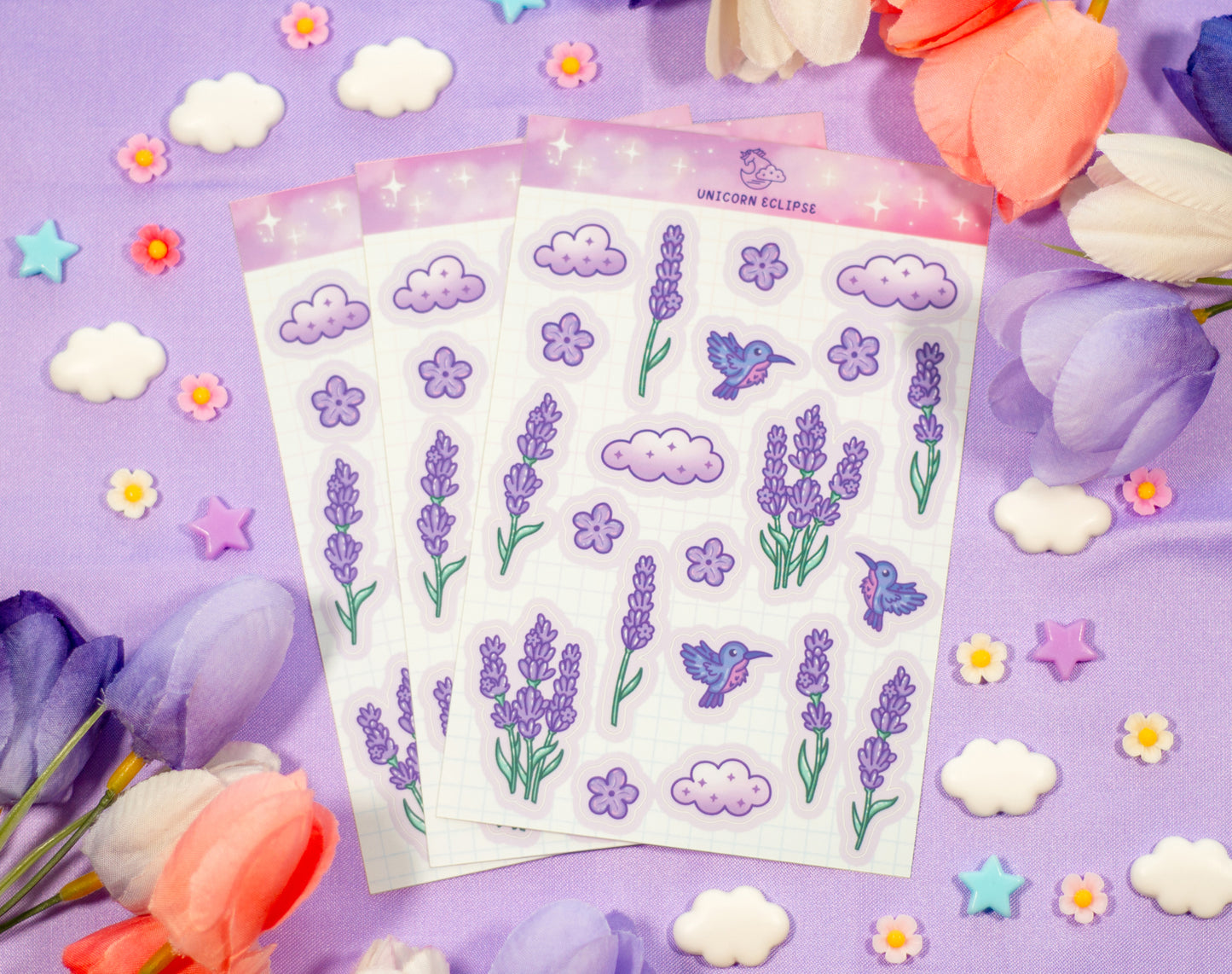 Lavender Dreams Sticker Sheet