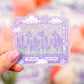 Lavender Dreams Clear Sticker