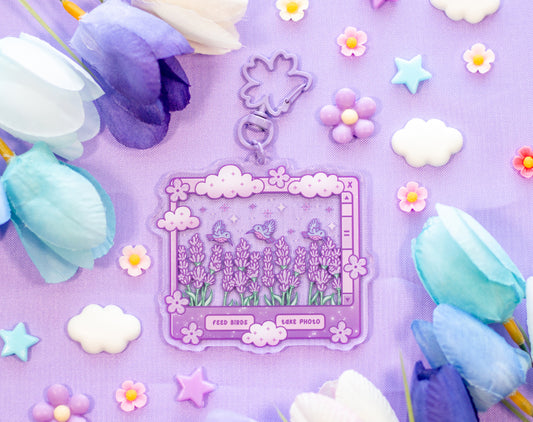 Lavender Dreams Keychain