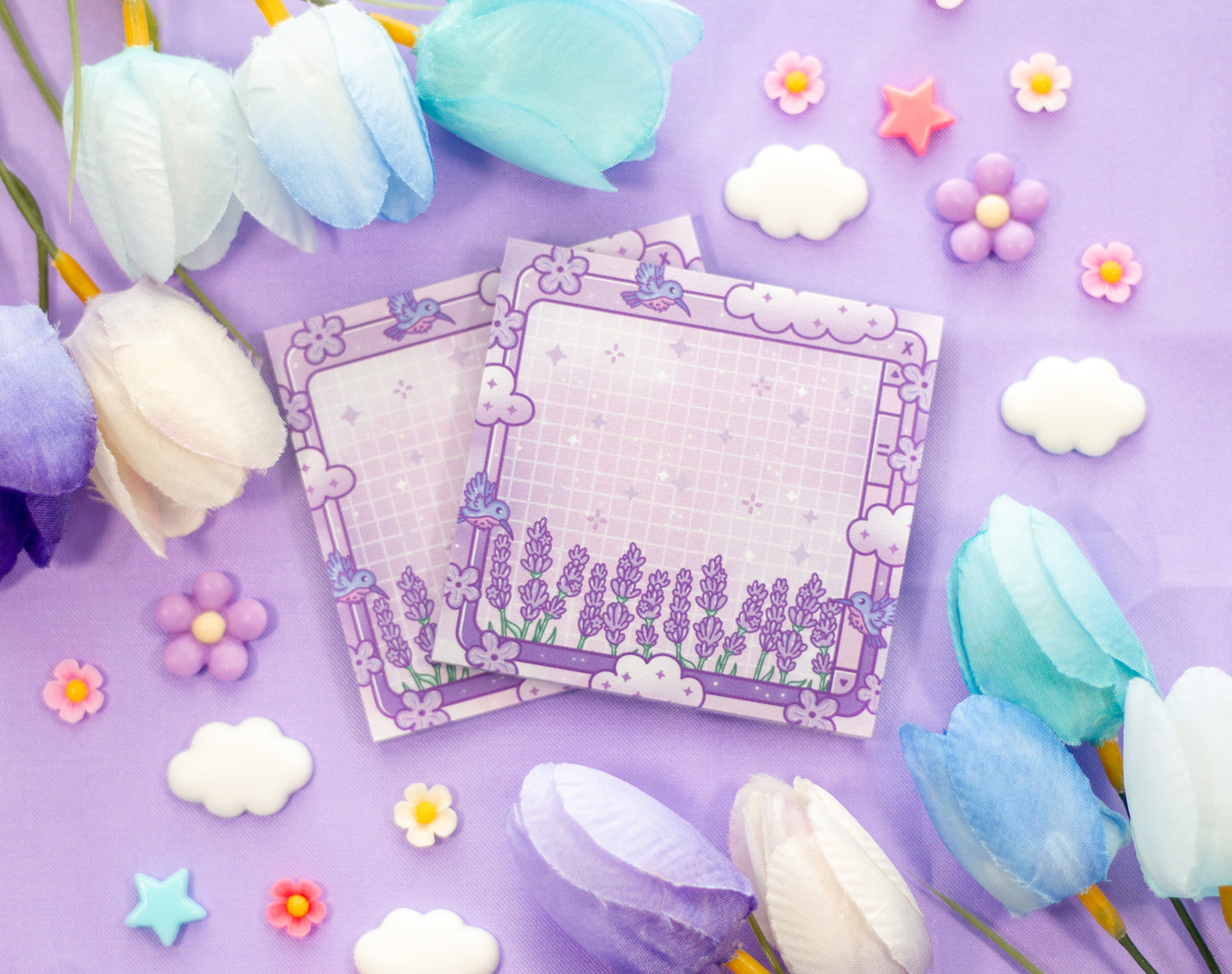 Lavender Dreams Sticky Notes