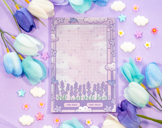 Lavender Dreams Notepad