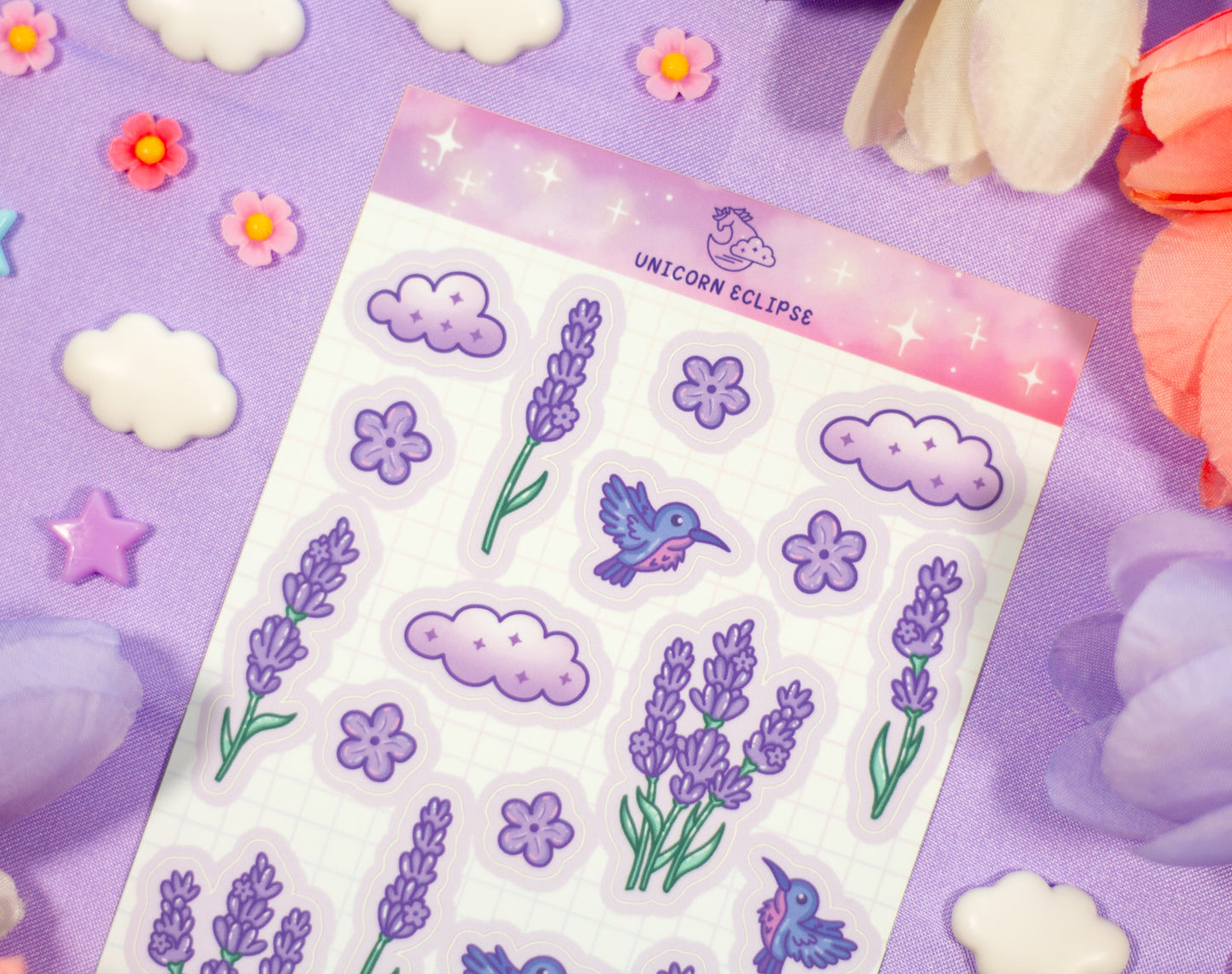 Lavender Dreams Sticker Sheet