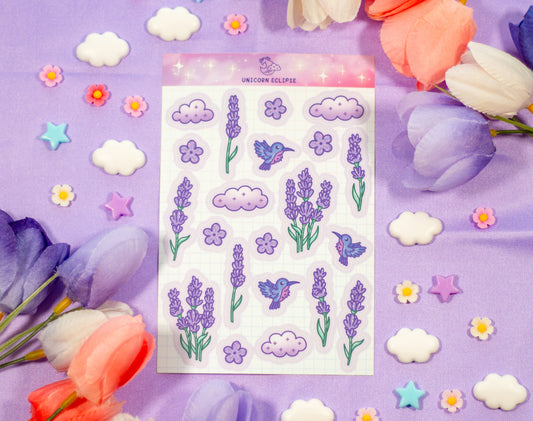 Lavender Dreams Sticker Sheet