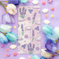 Lavender Dreams Reading Log Bookmark