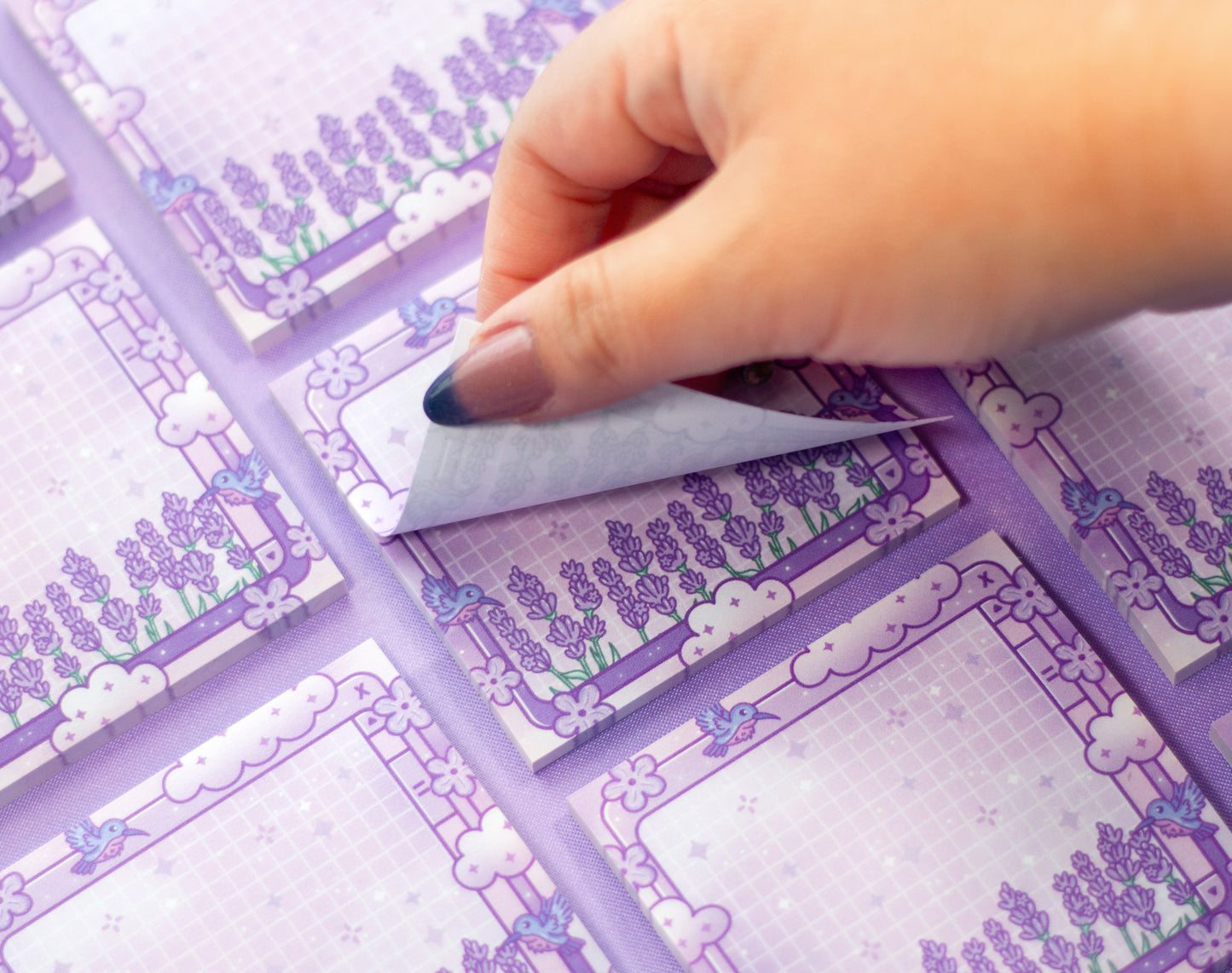 Lavender Dreams Sticky Notes