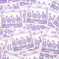 Lavender Dreams Clear Sticker