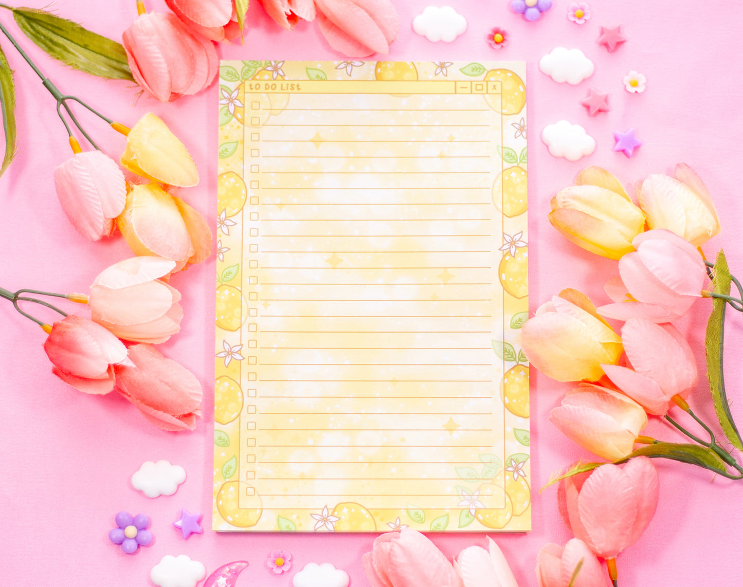 Lemons To Do List Planner Pad