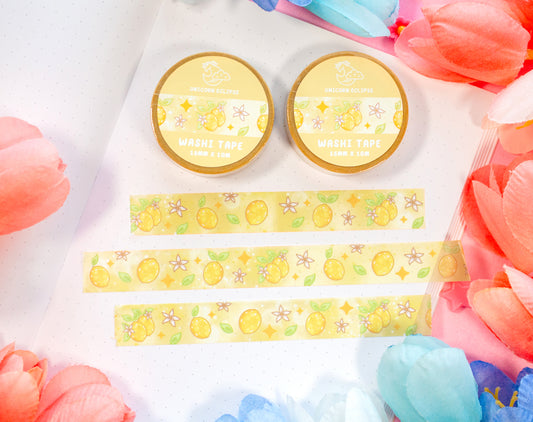 Lemons Washi Tape