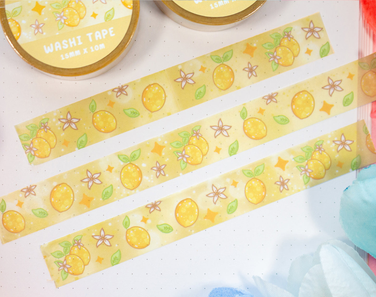 Lemons Washi Tape