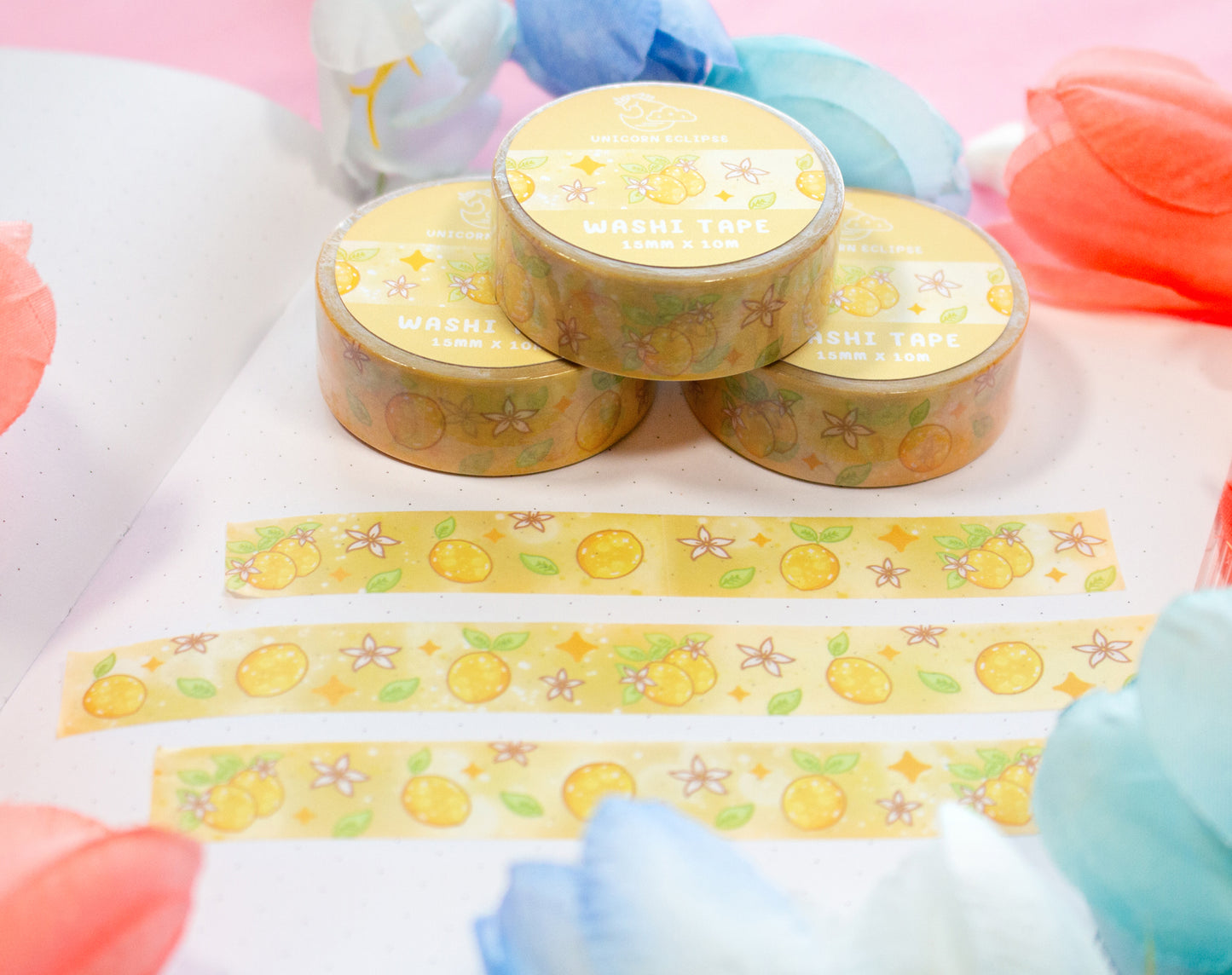 Lemons Washi Tape