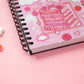 Love Story Spiral Lined Notebook (7x9")